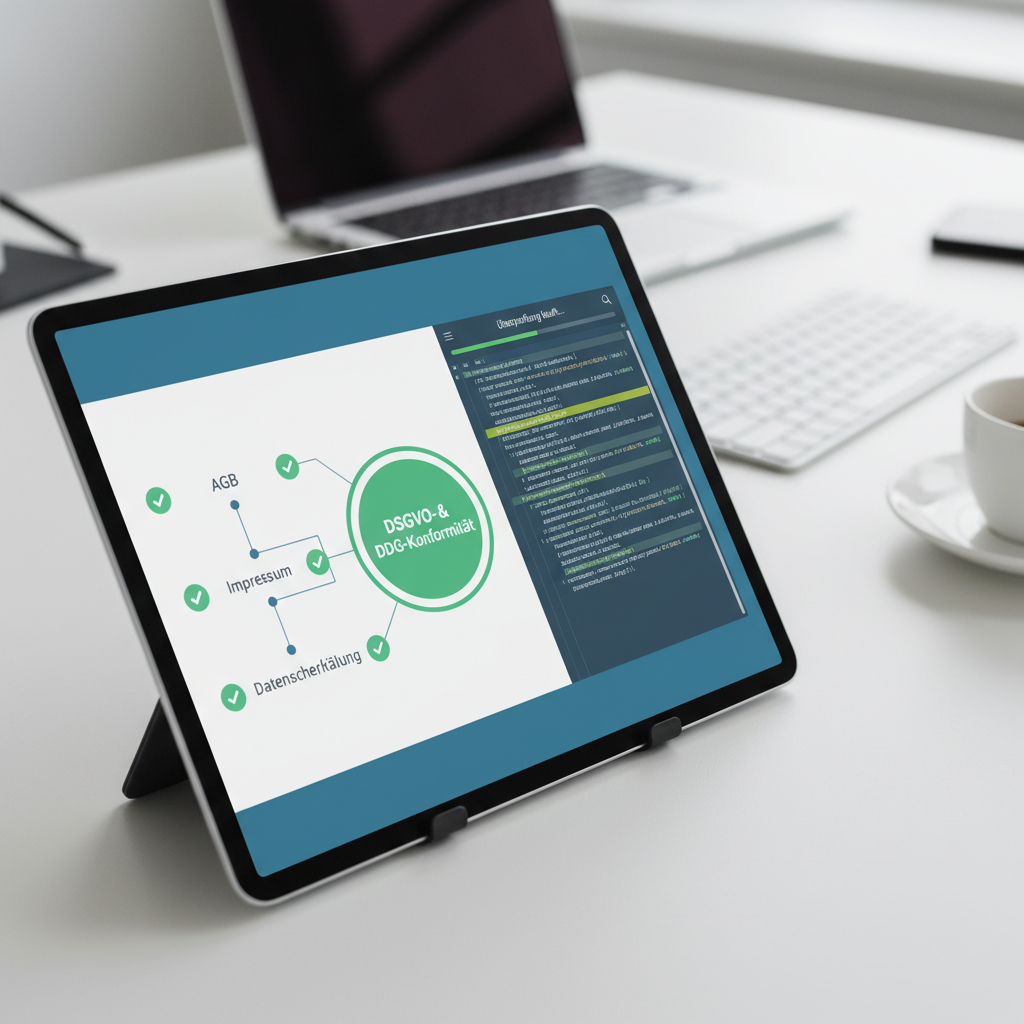 Automatisierte AGB Kontrolle und technische Website Compliance nach DDG und DSGVO
