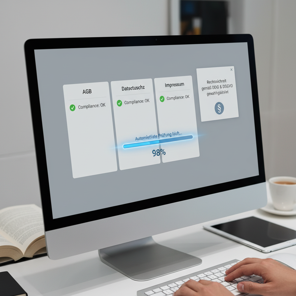 Technische Website Compliance und Online AGB Prüfung